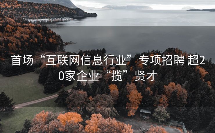 首场“互联网信息行业”专项招聘 超20家企业“揽”贤才