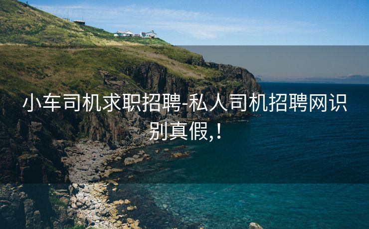 小车司机求职招聘-私人司机招聘网识别真假,！