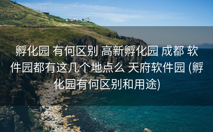 孵化园 有何区别 高新孵化园 成都 软件园都有这几个地点么 天府软件园 (孵化园有何区别和用途)
