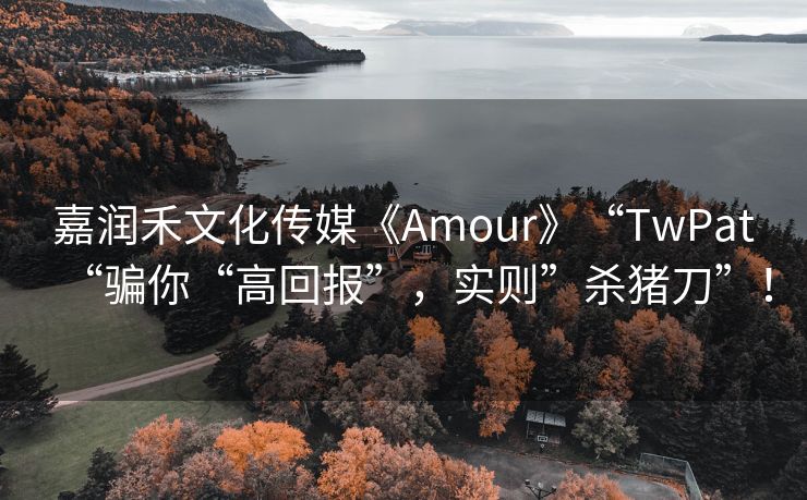 嘉润禾文化传媒《Amour》“TwPat“骗你“高回报”，实则”杀猪刀”！