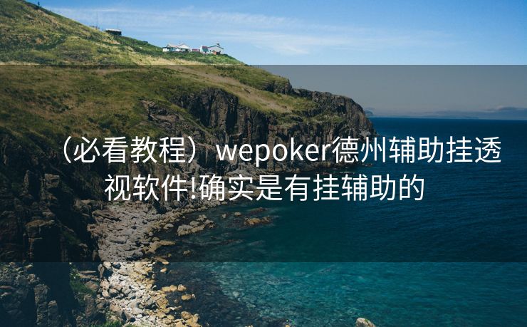 （必看教程）wepoker德州辅助挂透视软件!确实是有挂辅助的