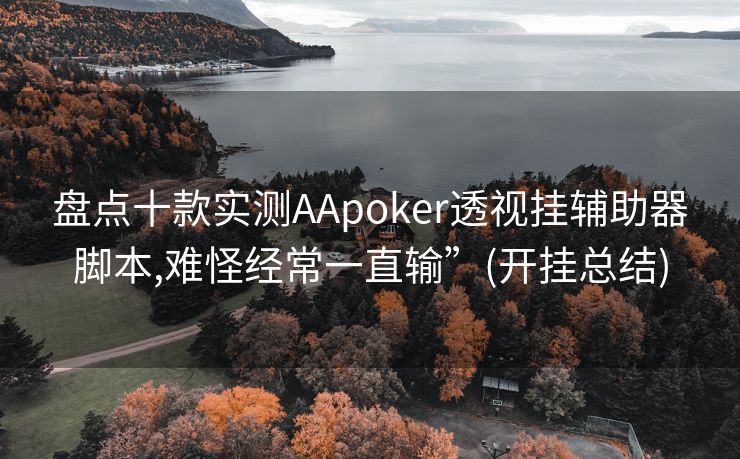 盘点十款实测AApoker透视挂辅助器脚本,难怪经常一直输”(开挂总结)