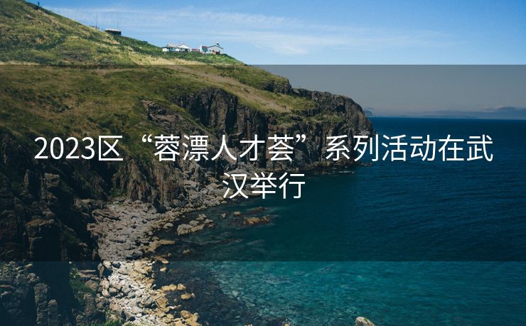 2023区“蓉漂人才荟”系列活动在武汉举行