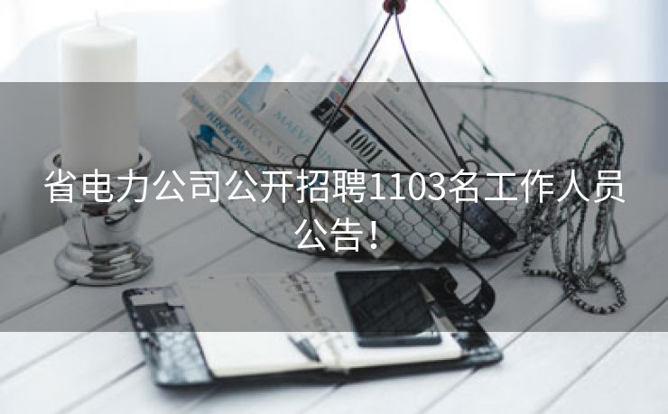 省电力公司公开招聘1103名工作人员公告！