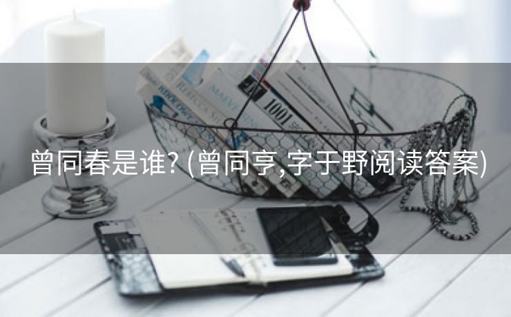 曾同春是谁? (曾同亨,字于野阅读答案)