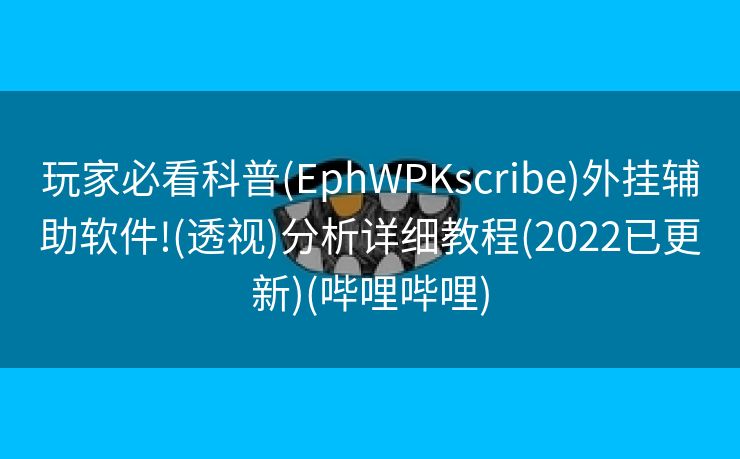玩家必看科普(EphWPKscribe)外挂辅助软件!(透视)分析详细教程(2022已更新)(哔哩哔哩)