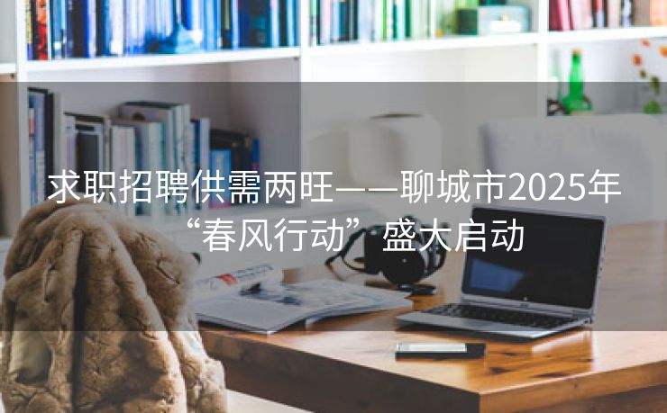 求职招聘供需两旺——聊城市2025年“春风行动”盛大启动