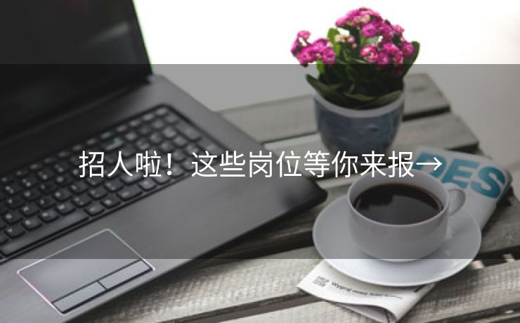 招人啦！这些岗位等你来报→