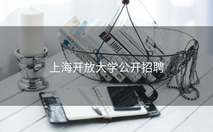 上海开放大学公开招聘