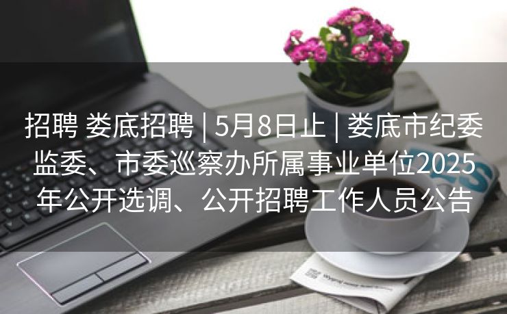 招聘 娄底招聘 | 5月8日止 | 娄底市纪委监委、市委巡察办所属事业单位2025年公开选调、公开招聘工作人员公告